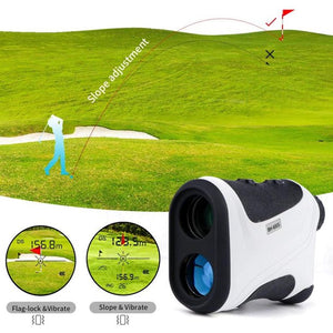 Golf Rangefinder,Beenate 450 Yards Laser Range Finder with Slope On/Off,USB Charging, Flag-Lock Vibration,Distance/Speed/Angle Measurement 6X Magnification Rangefinder