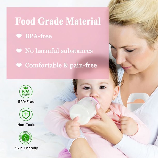 Electric Breast Pump Vinmall Wearable Breastfeeding Pump, 3 Modes & 9 Levels Strong Suction Power Quiet Milk Extractor (Single)